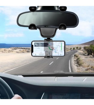 حامل موبايل في مراية السيارة 180 درجة