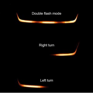 شريط ليد الكبوت و الإشارات و الفرامل الخلفي